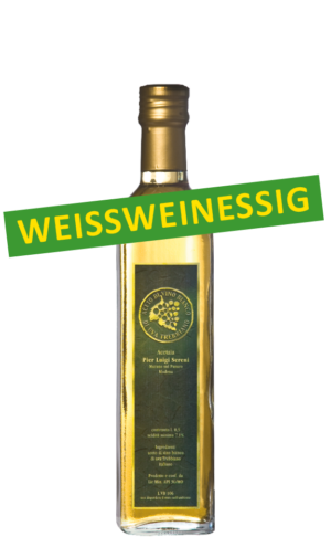 Aceto di vino bianco <br/> (0,5Lt.)